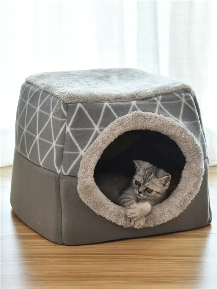 Luxury Velvet Space Nest for Pets